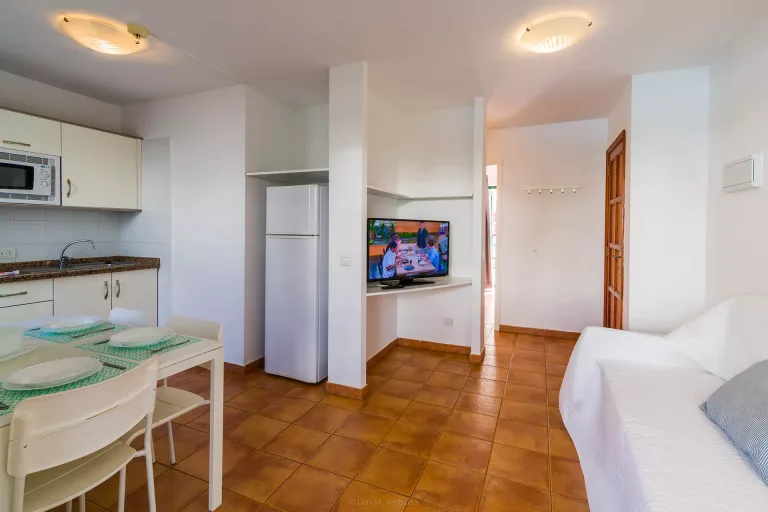 Standard Two-Bedrooms Apartment with Pool View · Los Rosales Apartments, Los Cancajos. La Palma, Canary Islands.