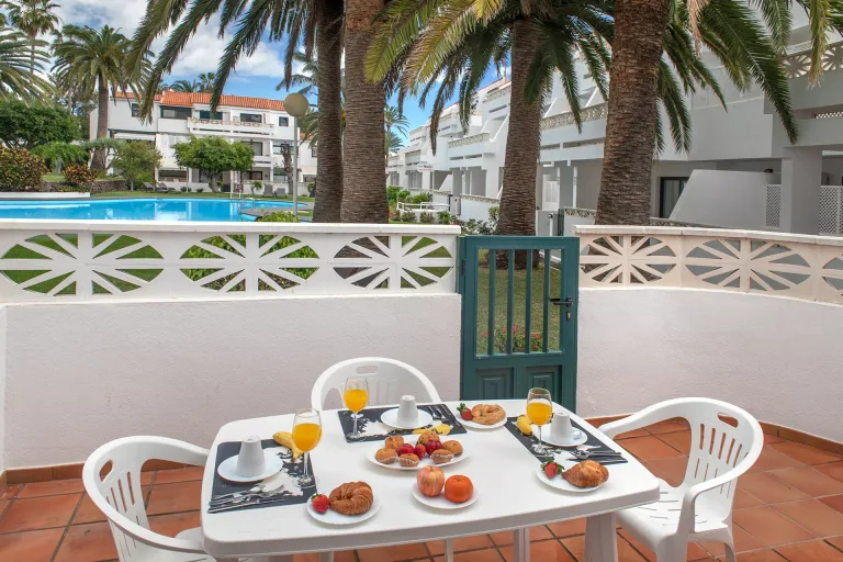 Duplex apartment with pool view · Los Rosales Apartments · Los Cancajos, La Palma, Canary Islands